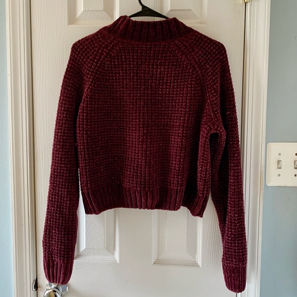 H&M Red Cropped Sweater - Picture 4 of 4
